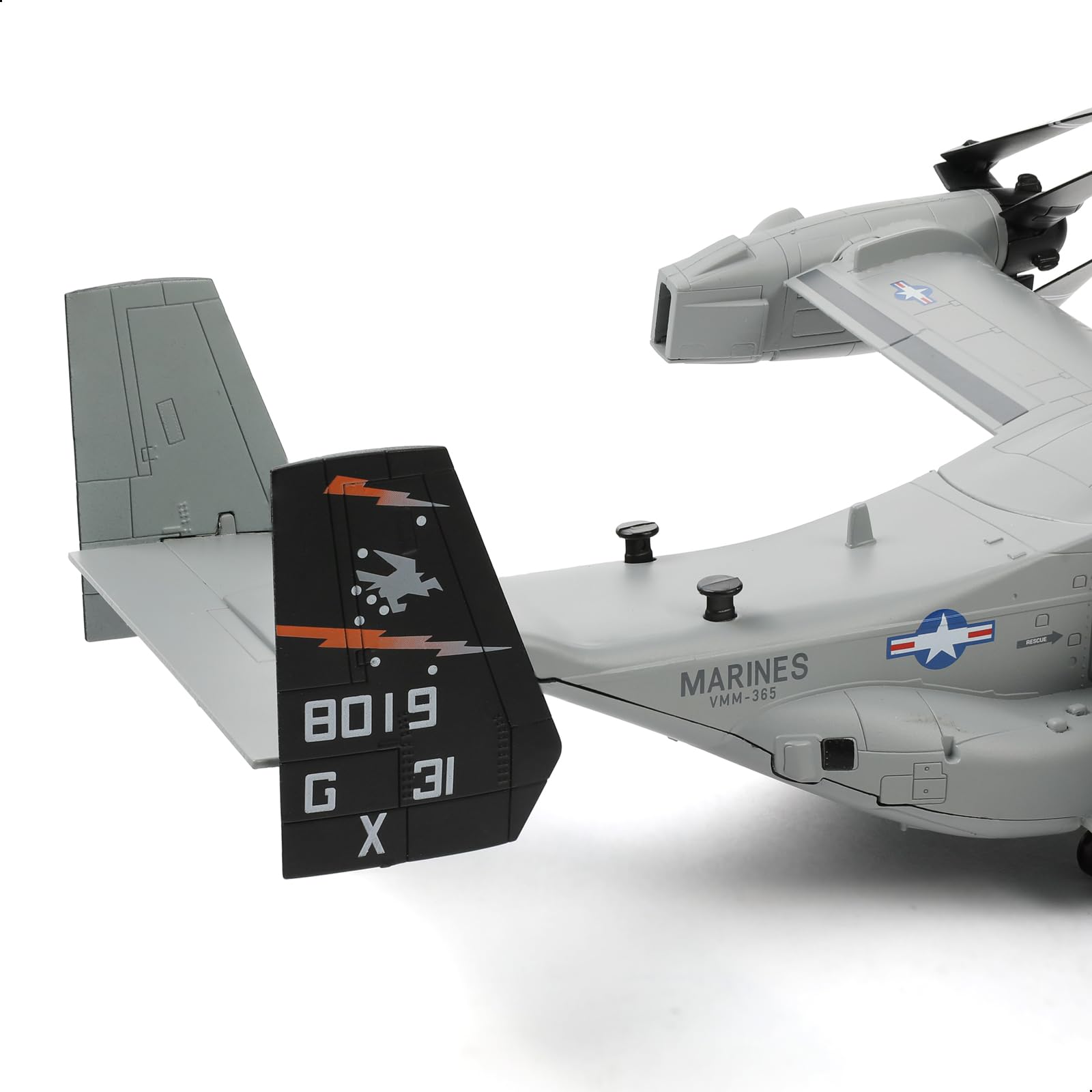 Amazon.co.jp: NUOTIE ベル MV-22 オスプレイ 1/72 金属飛行機モデル